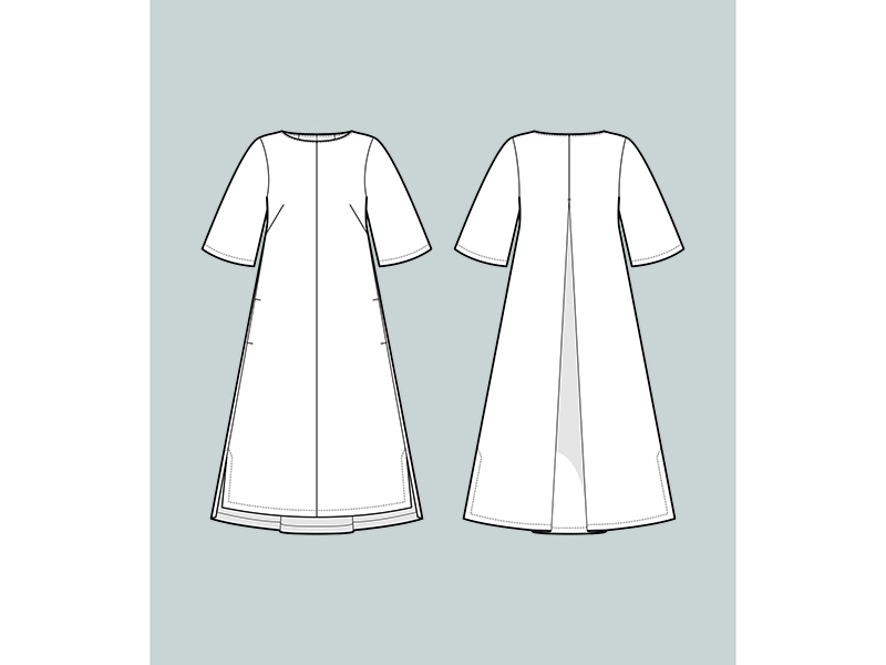 assemblyline-boxpleatdress-1000stoff-sketch