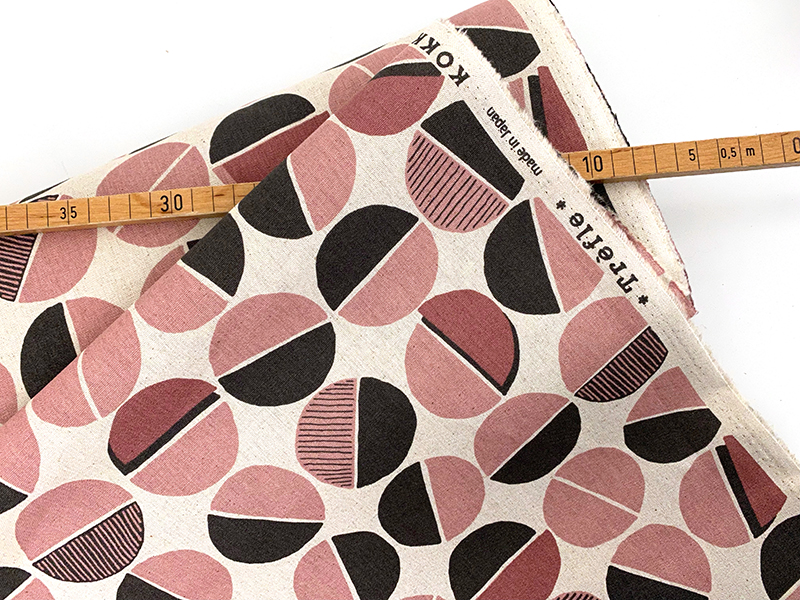 kokka-trèfle-dots-rosa-1000stoff-d