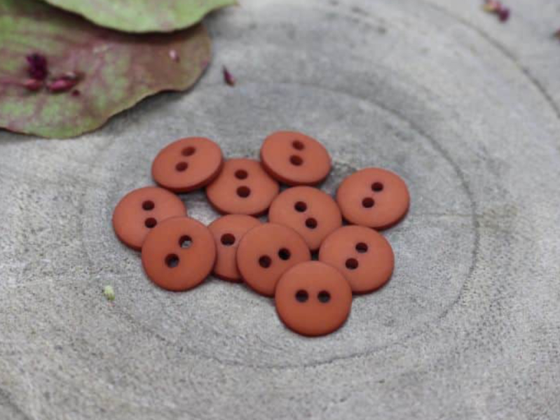 atelierbrunette-buttons-1000stoff-knöpfe-classic-matte-chestnut